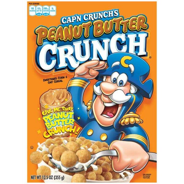 Cereal Cap'n Crunch's Mantequilla de Maní, 355 g Front Cereal Cap'n Crunch's Mantequilla de Maní, 355 g