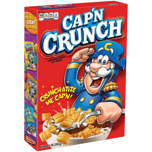 Cereal-Cap'n-Crunch's-Original,-398-g-Turn Cereal Cap'n Crunch's Original, 360 g