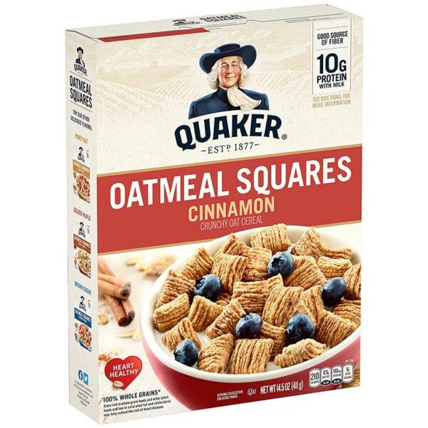 Cereal Crujiente Quaker Canela, 411 g