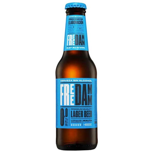 Cerveza Damm Free sin Alcohol, 8.5 oz