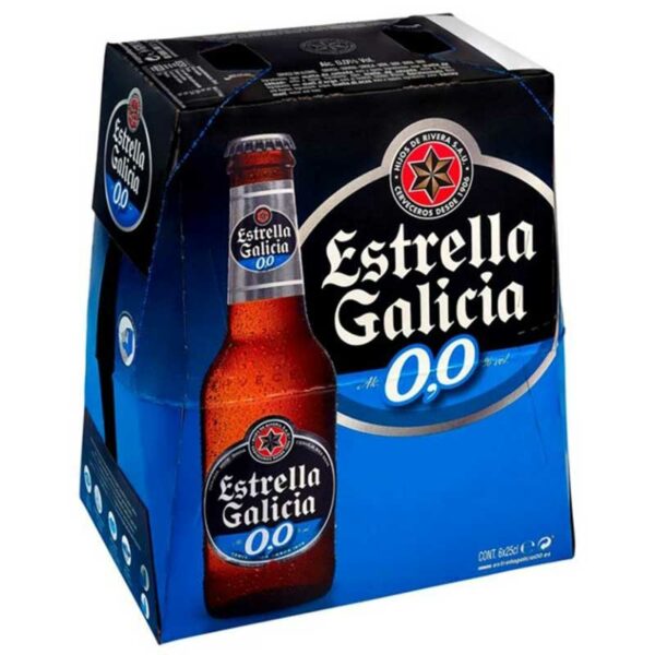 Cerveza-Estrella-Galicia-00,-250-ml Cerveza Estrella Galicia 0,0, 8.45 oz