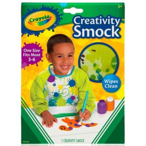 Delantal-Infantil-Crayola-con-Mangas-Talla-Única-Front Delantal Infantil Crayola con Mangas