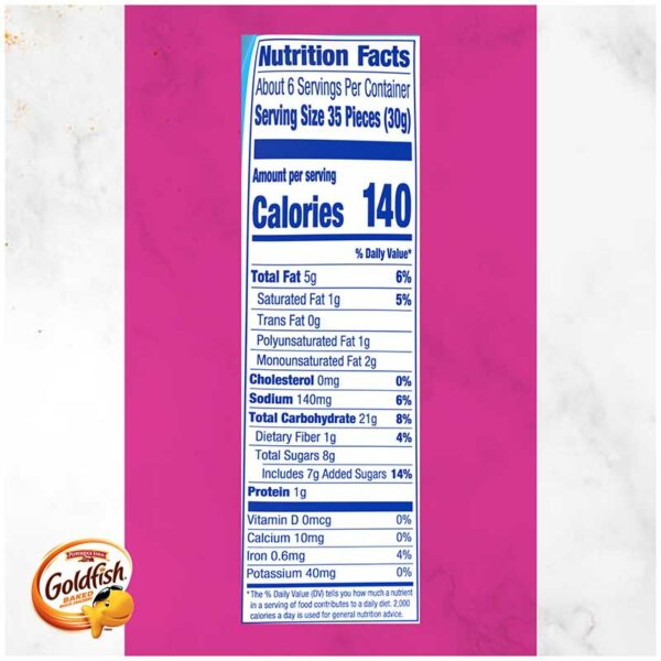 Galleta Goldfish Vainilla Cupcake, 6.6 oz