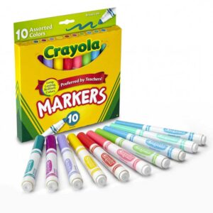 Marcador Lavable Crayola (10 uds)