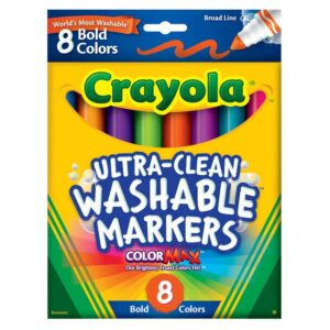Marcador Lavable Crayola Ultra Clean (10 uds)