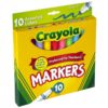 Marcador Lavable Crayola (10 uds)