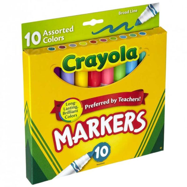 Marcador Lavable Crayola (10 uds)