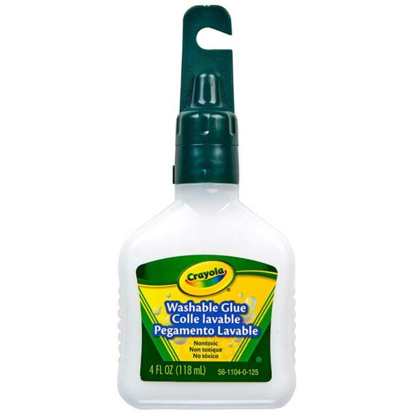 Pegamento-Lavable-Escolar-Crayola,-4-oz-Front Pegamento Lavable Escolar Crayola, 4 oz