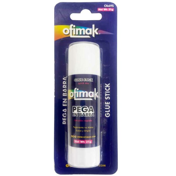 Pegamento en Barra Ofimak, 21 g
