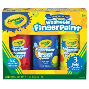 Pinturas de Dedos Lavable Crayola (3 uds)