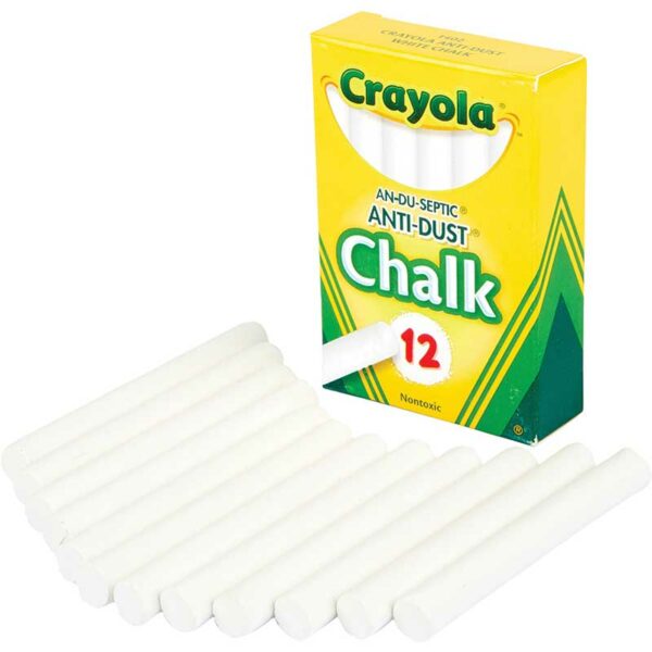 Tizas Crayola Enceradas (12 uds)