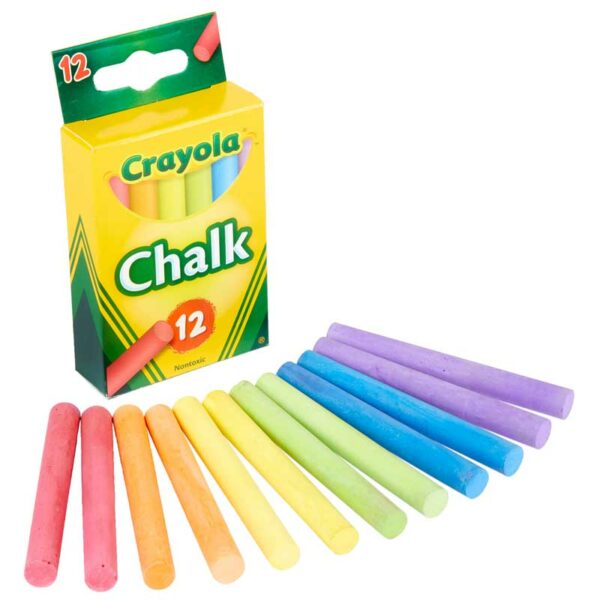 Tizas Crayola Enceradas (12 uds)