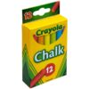 Tizas Crayola Enceradas (12 uds)