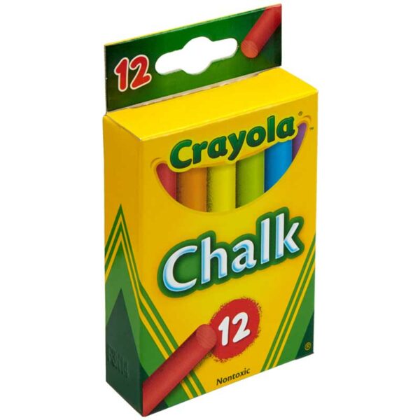 Tizas Crayola Enceradas (12 uds)