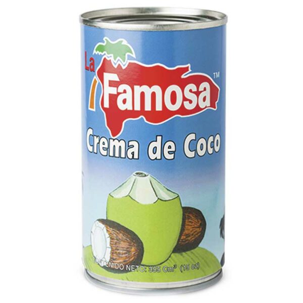 Crema de Coco La Famosa, 15 oz
