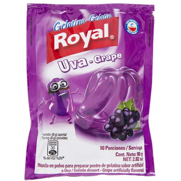 Gelatinas Royal, 80 g
