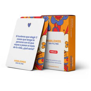 Juego de Cartas Hablemos Sin Filtro Pareja