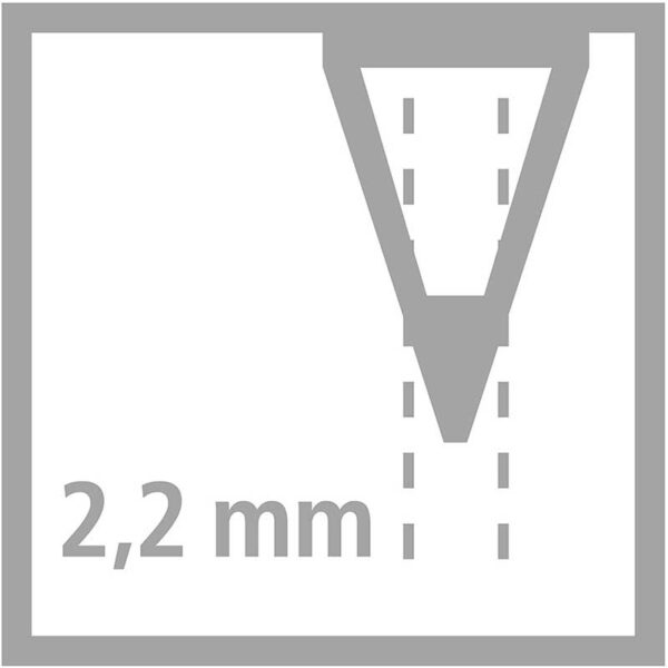 Lápices-Stabilo-Swano-con-Borrador-HB=2-(12-uds)-Turn-2 Lápices Stabilo Swano con Borrador HB=2 (12 uds)