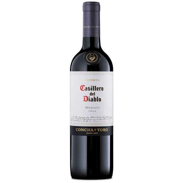 Vino Tinto Casillero del Diablo Merlot, 750 ml
