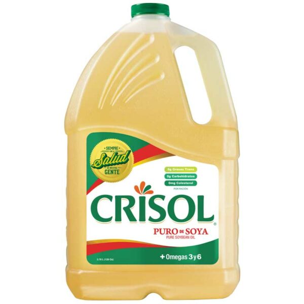 Aceite Crisol Puro de Soya, 3.78 L