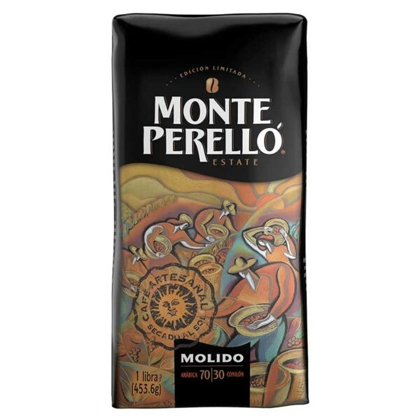 Café-Monte-Perelló-Molido,-1-lb-Front Café Monte Perelló Molido, 1 lb