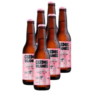 Cerveza Cerdos Voladores IPA, 11.2 oz