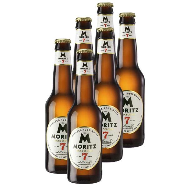 Cerveza Moritz 7, 11.2 oz