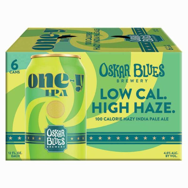 Cerveza Oskar Blues One-y, 12 oz