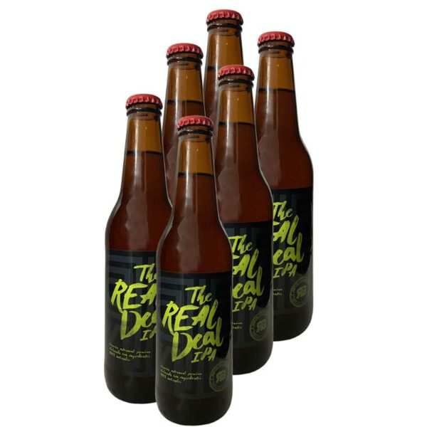 Cerveza The Real Deal IPA Republica Brewing, 12 oz