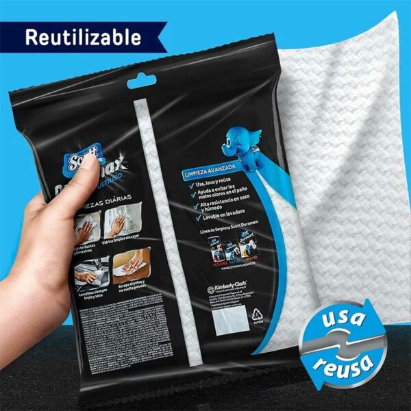 Toalla Reutilizable Scott Duramax (7 uds)