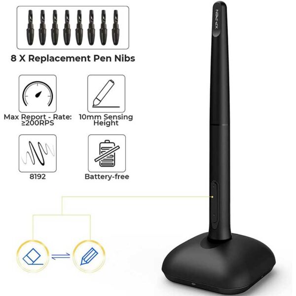 Tableta de Dibujo Digital XP-Pen Deco 01 V2 (10" x 6.25")
