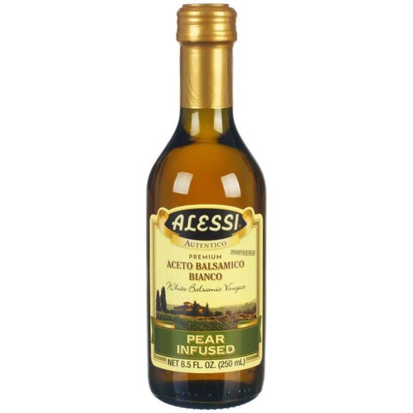 Vinagre Alessi Balsámico Blanco Pera, 8.5 oz