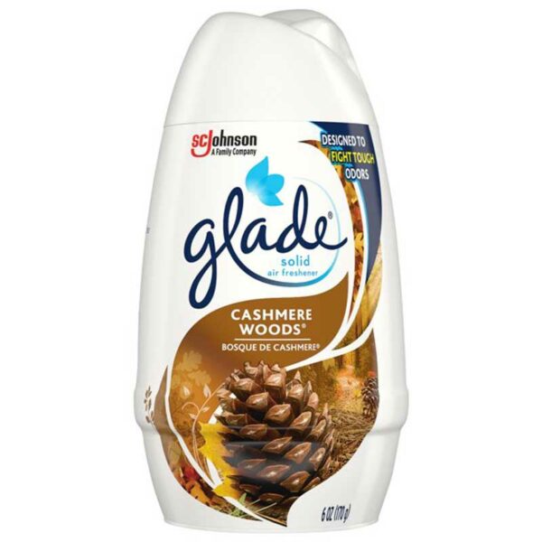 Ambientador-Glade-Sólido-Bosque-de-Cashmere,-6-oz Ambientador Glade Sólido, 6 oz