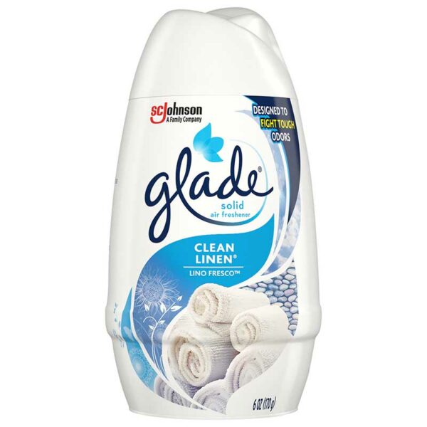 Ambientador-Glade-Sólido-Lino-Fresco,-6-oz-Front Ambientador Glade Sólido, 6 oz
