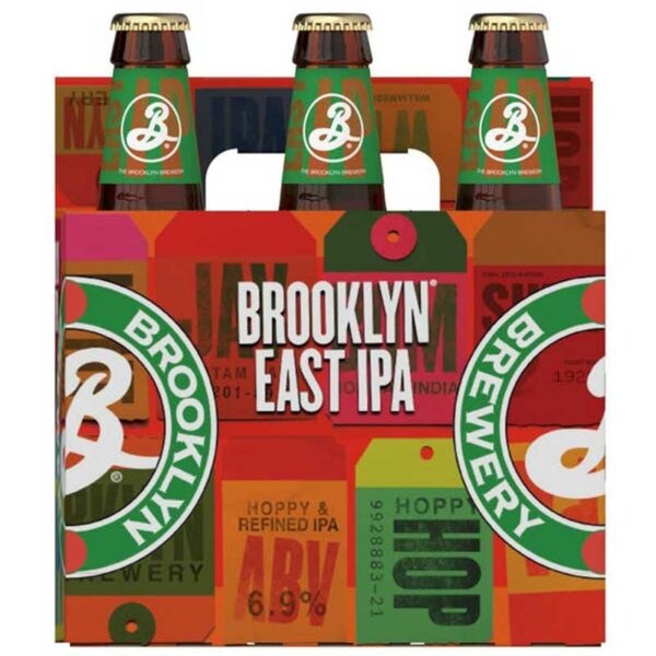 Cerveza Brooklyn East IPA, 12 oz