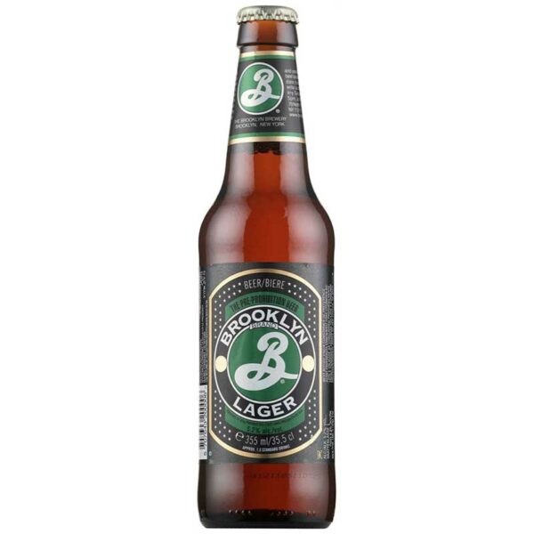 Cerveza Brooklyn Lager, 12 oz