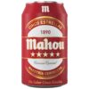 Cerveza-Mahou-Cinco-Estrellas,-11.2-oz-lata-Front Cerveza Mahou Cinco Estrellas, 11.2 oz