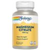Citrato de Magnesio Solaray 400 mg, 90 Cápsulas