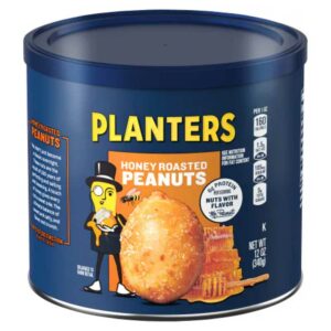 Cóctel de Maní Tostados con Miel Planters, 12 oz