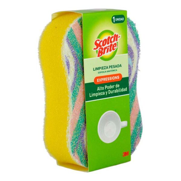 Esponja Scotch-Brite Expression Cocina Anatómica (1 ud)