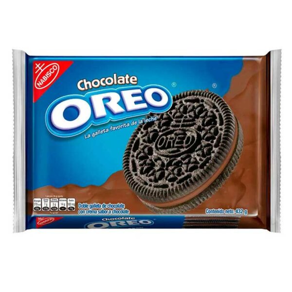 Galleta-Oreo-Chololate,-12-uds-Front Galleta Oreo Chololate 432 g (12 uds)