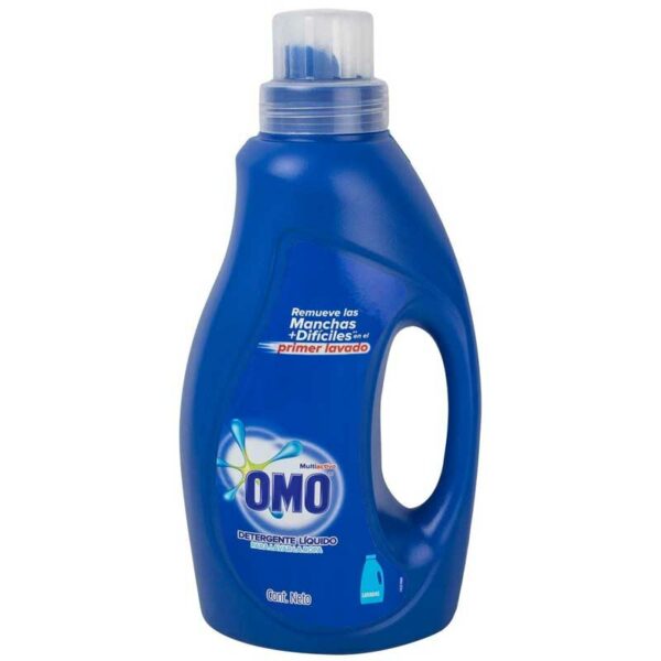 Jabón-Líquido-OMO,-1-L- Detergente Líquido OMO, 2 L