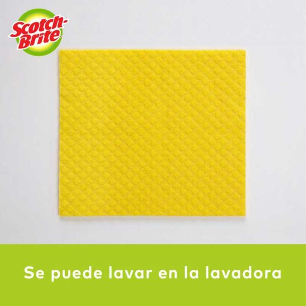 Paño Esponja Scotch-Brite Biodegradable (3 uds)