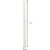 Removedores de Papel Blancos 5.4" Bionature (350 uds)