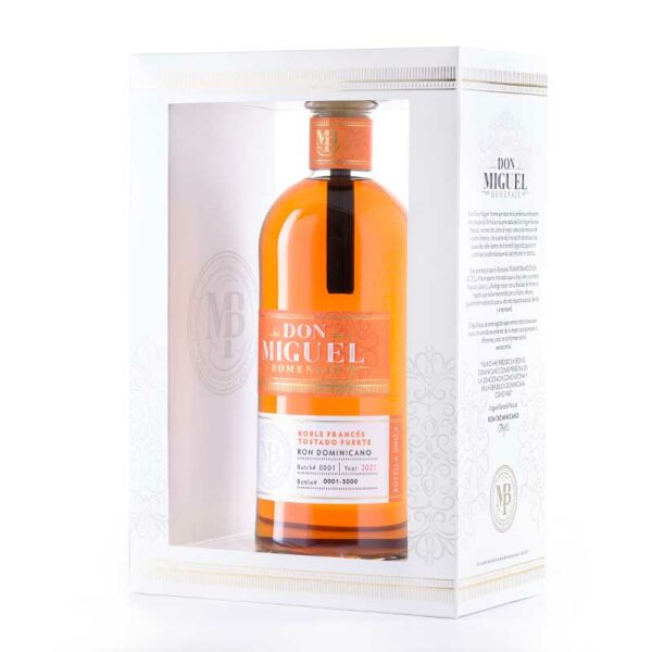 Ron Don Miguel Roble Francés Tostado Fuerte, 725 ml