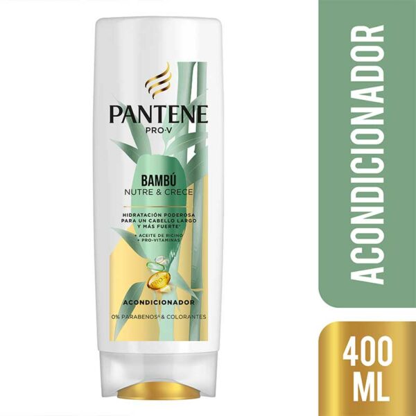 Acondicionador Pantene Pro-V Bambú Nutre & Crece, 400 ml