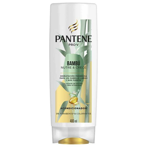 Acondicionador-Pantene-Pro-V-Bambú-Nutre-&-Crece,-400-ml-Front-2 Acondicionador Pantene Pro-V Bambú Nutre & Crece, 400 ml