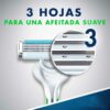 Afeitadora Desechable Gillette Prestobarba3 Sensitive (4 uds)