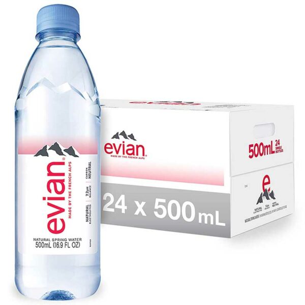 Agua Evian 0.5 L