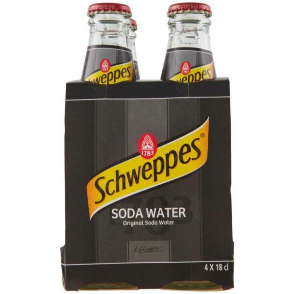 Agua-con-Gas-Schweppes,-6-oz-(4-pack)-Front-2 Agua con Gas Schweppes, 6 oz (4 pack)